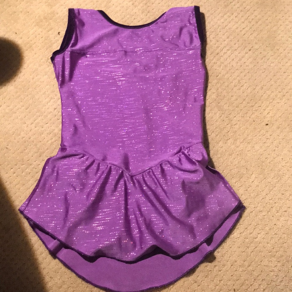 Purple Figure Skating Dress